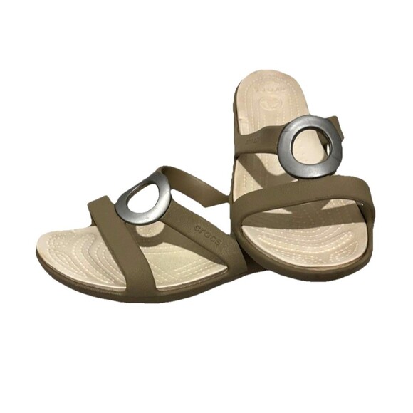 Crocs Sanrah Beveled Circle  Women’s 10 - Picture 1 of 7